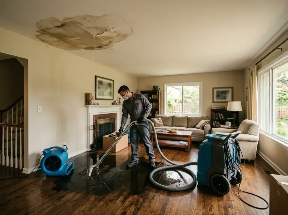 attic-pipe-burst-ceiling-drip-008 — frequently asked questions, Water Damage Restoration & Carpet Care in Wilkes-Barre, PA
